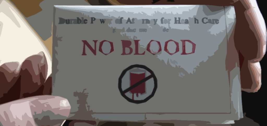 How many Jehovah’s Witnesses died because of no blood transfusions?